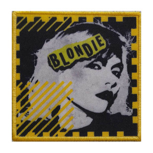 Blondie - Punk Logo Mono Official Standard Patch ***READY TO SHIP from Hong Kong***